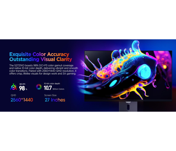 KOORUI S2721XO OLED 240 Hz 0.03ms - 1365807 - zdjęcie 12